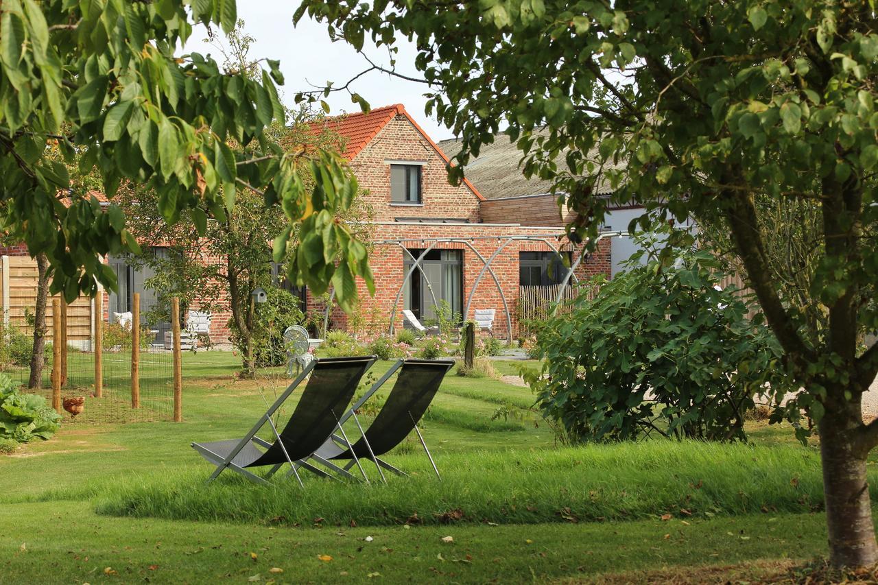 Chambres D'Hotes Herbes Folles Steenwerck Esterno foto